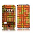 Dots Brown Design Apple iPod Touch 1G (1st Gen) Protector Skin Decal Sticker