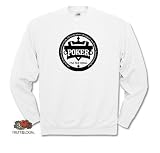 POKERKING - Ich suche keinen Trottel am Tisch. Ich suche einen Champion, um ihn zum Trottel zu machen. Sweat-Shirt