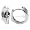 Goldmaid Damen-Creolen 925 Sterlingsilber 6 Zirkonia Co O4547S