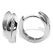 Goldmaid Damen-Creolen 925 Sterlingsilber 6 Zirkonia Co O4547S