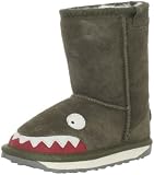 EMU Australia Little Creatures-Croc Snow Boot (Toddler/Little Kid/Big Kid),Olive,2 M US Little Kid | Review & Best Price