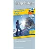 Wintersportkarte Mittleres und Westliches Erzgebirge: Mit Ski- und Winterwanderwegen, Loipen und Pisten, wetterfest, reissfest, abwischbar, GPS-genau. 1:50000