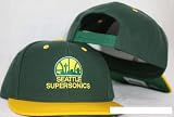Seattle Supersonics Snapback Hat Authentic Cap New with Sticker