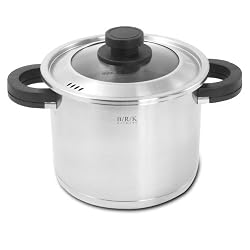 B/R/K Germany  3 Liter Pot With Glass Lid, 20 cm
