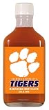 Clemson Tigers Hot Sauce 6.6oz Habenero Flask