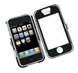 Aluminum Protective Case for Apple iPhone with Belt Clip, Silver