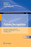 Pattern recognition : 6th Chinese Conference, CCPR 2014, Changsha, China, November 17-19, 2014, proceedings