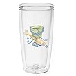 Swirls Shovel & Pail 16 oz Insulated Beverage Tumbler, Clear