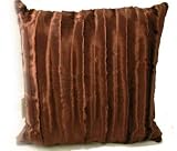 Outdoor Living : Expresso Bamboo Cushion 18 x 18 inches