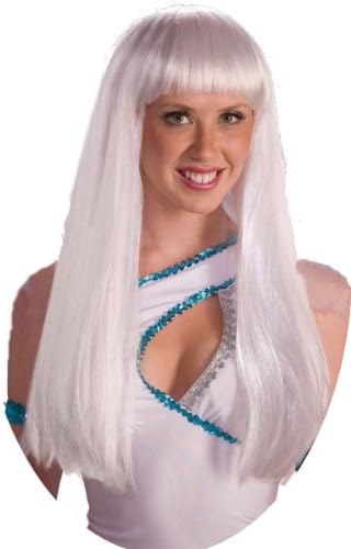Long Platinum Blonde Wig