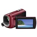Sony DCR-SX30ER SD-Camcorder (Memory Stick, 60-fach optischer Zoom, 4 GB interner Speicher, 6,9 cm (2,7 Zoll) Display, Bildstabilisator, Touchscreen) rot