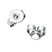 FANTOM 925 Sterling Silver Cubic Zirconia Green Simulated Emerald Heart Stud Earrings 2.00 Carat Total