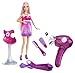 More Barbie Loves Glitter Blowdryer Doll