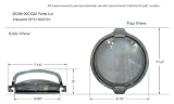 Hayward SP1500 Series Power-Flo Pump Strainer Cover Clear W/ O-Ring SPX1500D2A