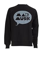 Seventy Seven Sudadera Make Music (Negro)