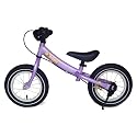bike*star 30.5cm (12 Inch) Kids Learner Balance Beginner Run Bike - Colour Lavender Lilac