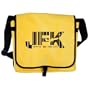 New York City Airport Code JFK Messenger Bag Barcode (Yellow)