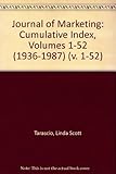 Journal of marketing : cumulative index, volumes 1-52 (1936-1987)