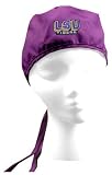 LSU Tigers Purple Scrub Cap
