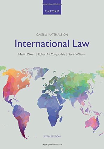 Cases & materials on international lawの表紙