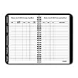 Auto Record Book, 3 3/4" x 6 1/8", Black, AAG8013505