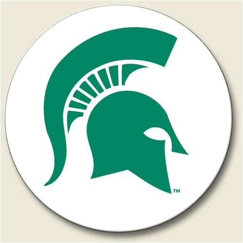 AutoCoaster ~ Michigan State Spartans ~ Tile Drink Coaster for car cupholder ...