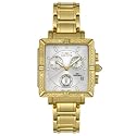 Invicta Women's Square Angel Diamond Gold-Tone Chronograph Watch #5379
