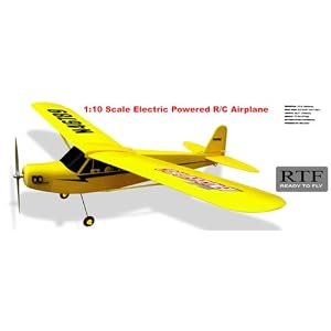 3-Channel SD J3 Piper Cub Ready-To-Fly Radio Remote Control RC R/C Airplane NEW LOW PRICE