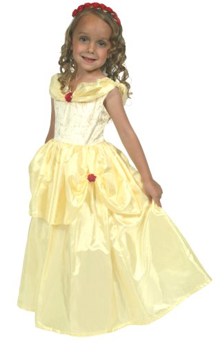 Childrens Toyshop  Toys : Little Adventures Belle (Yellow Beauty) Princess Dress-up Costume - Large