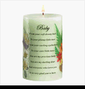 Baby Flower Candle