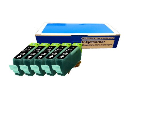 Inkjetcorner 5 PHOTO BLACK Compatible Ink Pack for CLI-226BK Canon iP4820 iP4920 MG5120 MG5220 MG5320 MG6120 MG6220 MG8120 MG8220 MX882 MX892 MX712