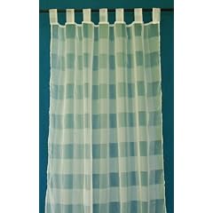 Schlaufenschal 7 Schlaufen aus feinstem Voile, 245x135cm, Fb. Wei�