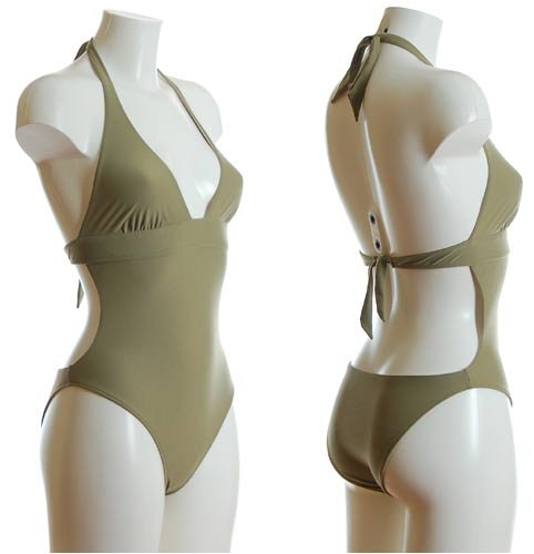 Badeanzug MONOKINI edel l khaki 42