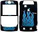 Blue Fire - Motorola Q Protective Hard Case / Moto Q Snap on Hard Case Fa