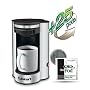 Cuisinart W1CM5S Commercial 1 Cup Coffee Pod Brewer (Stainless Steel) with 25 World Blend Pods