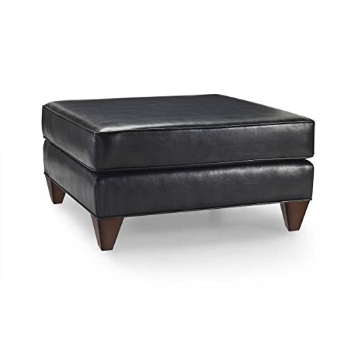 > Black Friday Homeware Jasper Ottoman with Espresso Finish, Black sales 2014 app765DSE