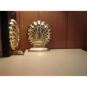 Brass Bookends by Jefferson Brass