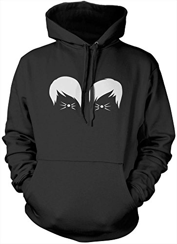 HotScamp Unisex Hoody Dan And Phil Cat Whiskers Hooded Sweatshirt - Radio Vlogger Stars Unisex Adults Hoodie Many Colours