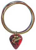 Guitar Pick Bracelet - Red