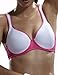 Yvette Padded Underwire Women Sports Bra-Adjustable/Criss cross/Racerback