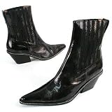 *Jaira-89 Blk Blk Antique Met Patent Ant Met Patent by 