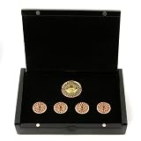 Yoropiko by Martin Yat Ming Precious Stone Ruby custom made button set in gift box YORO2340