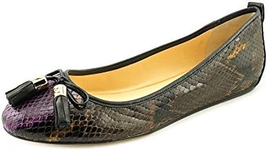 VC Signature Jamesha Womens Size 8 Brown Leather Ballet Flats Shoes