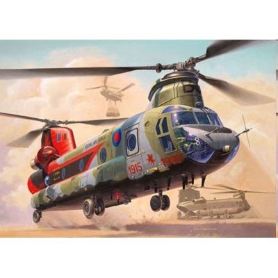 Chinook HC1 Mk I Royal Air Force British Army Helicopter 1-48 Revell Germany