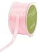 May Arts 3/8-Inch Wide Ribbon, Pink Satin