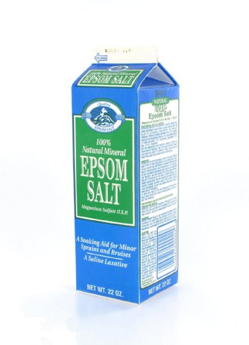 White Mountain Epsom Salt 22 Ounce / 1.6 Lb (Pack of 2)