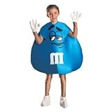 M&M Blue Color Peanut Child Costume Toddler 2-4