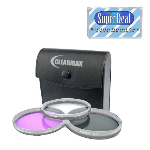 Crystal Optics 37mm Multi Coated Photo/Video 3-Filter Kit