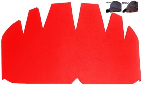3Pk. RED Baseball Caps Inserts| Fitted Caps| Hat Stretcher| Ball Caps Crown Mold| Brim Hat Crown| Hat Support| Flex Fit, Snapback Hat Panel Liner| Hat Shaper Padding| Men’s and Lady’s Hats.100% MBG.