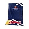 Global Labels G 58 400 RB5 120 Red Bull Racing "Bull" Velours Strandtuch 75 x 150 cm